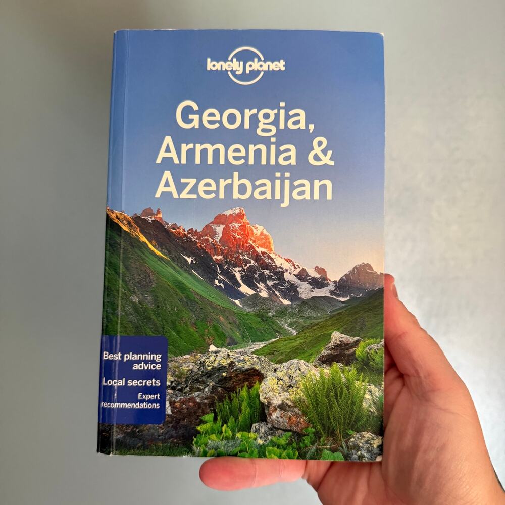 LONELY PLANET: Georgia, Armenia, $ Azerbaijan Soft Cover Travel Guide Caucasus